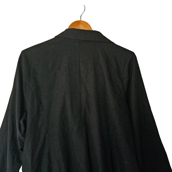 Torrid Linen Relaxed Fit Blazer Plus Size 2X NWT Lined Double‎ Button Front - Picture 11 of 13